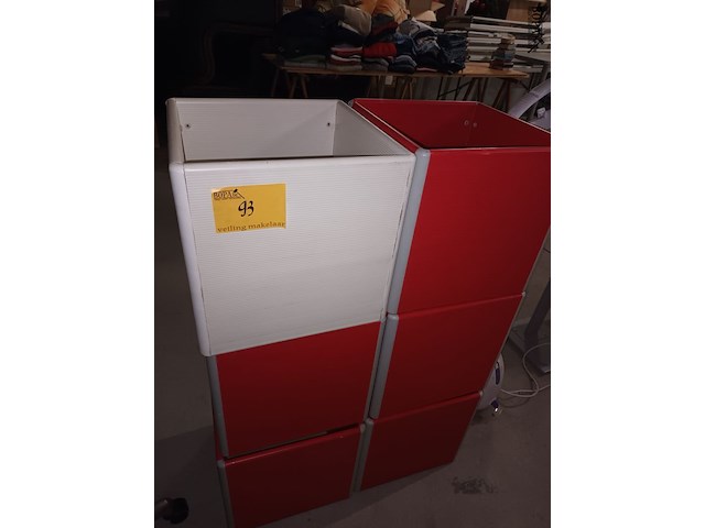 Lot 93 - modulaire kubus. 6 stuks - afbeelding 1 van  4