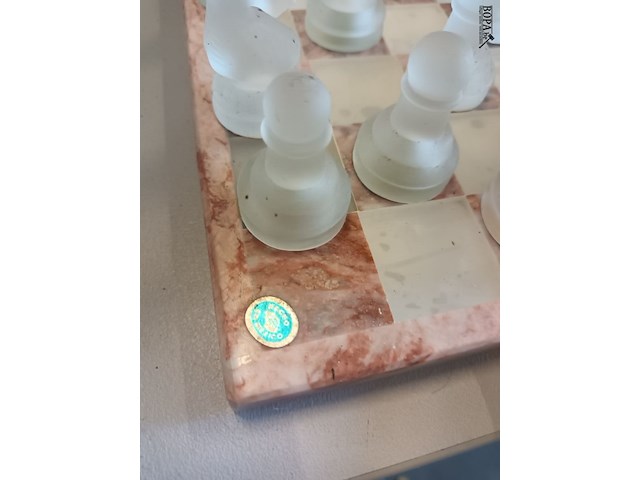 Lot 93 - schaakbord - afbeelding 3 van  3