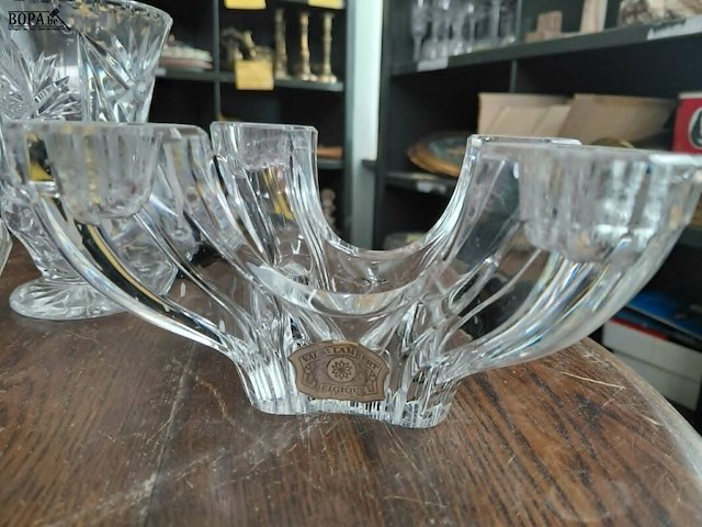 Lot 93 - set decoratief glaswerk oa. vsl - afbeelding 2 van  4