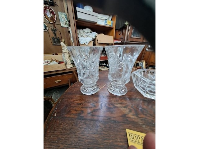 Lot 93 - set decoratief glaswerk oa. vsl - afbeelding 3 van  4