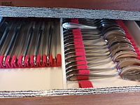 Lot 94 - bestekkoffer - afbeelding 3 van  4