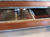 Lot 94 - bestekkoffer - afbeelding 4 van  4