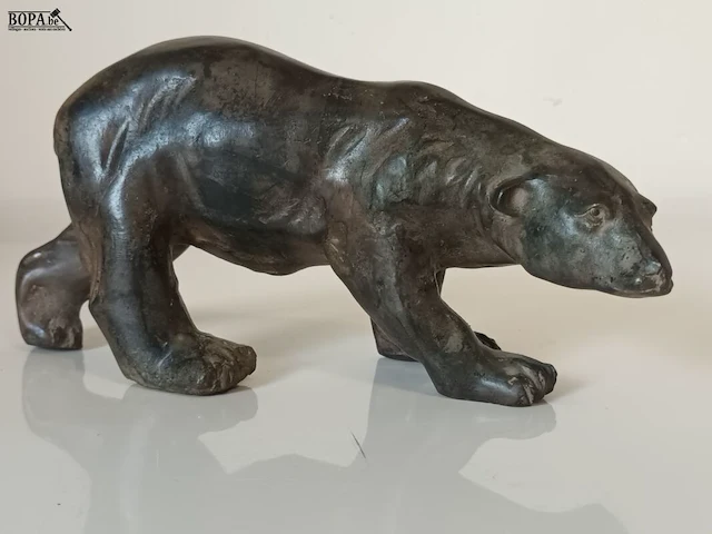 Lot 94 - bronzen sculptuur pierre chenet - afbeelding 1 van  6