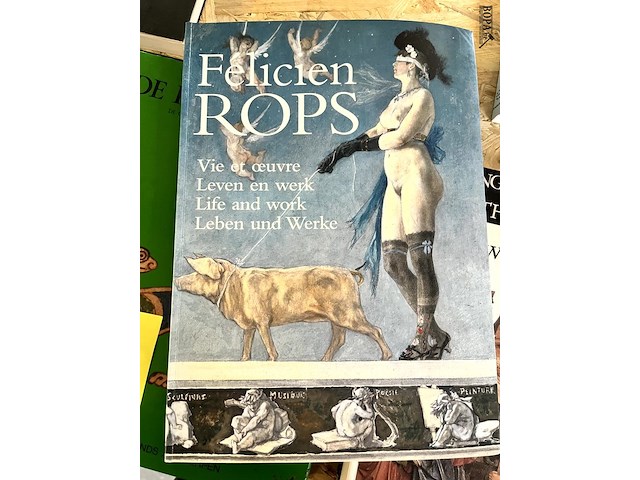Lot 94 - félicienn rops leven en werk - afbeelding 1 van  4