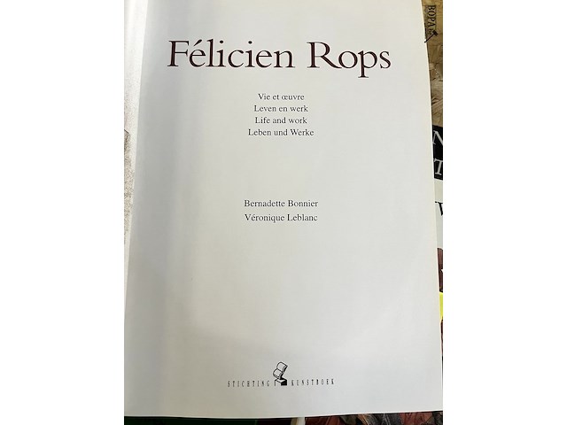 Lot 94 - félicienn rops leven en werk - afbeelding 2 van  4