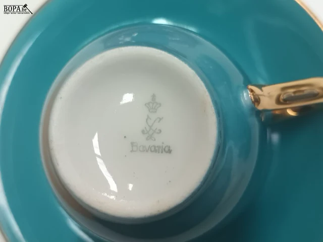Lot 94 - koffieservies bavaria - afbeelding 4 van  4