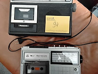 Lot 94 - vintage radio's barracuda en panasonic - afbeelding 1 van  1