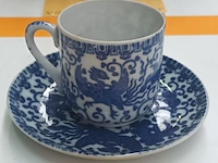 Lot 95 - antiek chinees kopje en schoteltje