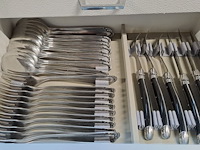 Lot 95 - bestekkoffers 2 stuks - afbeelding 4 van  6