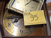 Lot 95 - klokken en barometer. 6 stuks - afbeelding 3 van  4