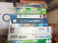 Lot 95 - puzzels. 11 stuks