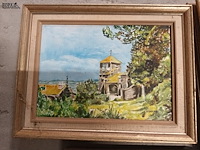 Lot 95 - schilderij. 3 stuks - afbeelding 3 van  4