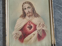 Lot 95 - set van 4 religieuze kaders - afbeelding 3 van  4