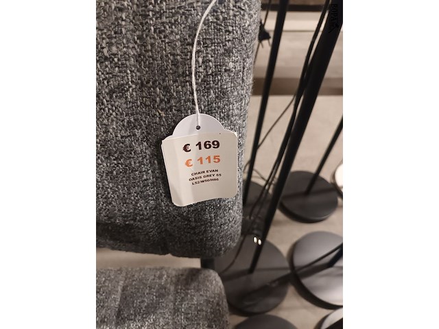 Lot 95 - stoel evan. 3 stuks - afbeelding 5 van  5