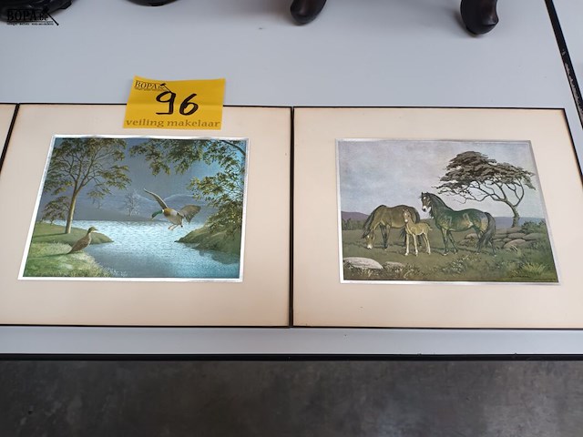 Lot 96 - kaders. 3 stuks - afbeelding 3 van  3