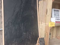 Lot 96 - krijtbord, houten kistjes en decoratie - afbeelding 3 van  4