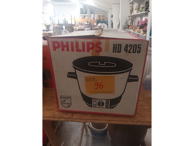 Lot 96 - philips frietketel - afbeelding 1 van  3