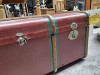 Lot 96 - vintage hutkoffer - afbeelding 3 van  5