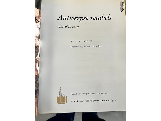 Lot 97 - antwerpse retabels en groeningmuseum dirk devos en stephane - afbeelding 6 van  12