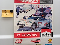 Lot 97 - poster ieper rally 1995 - afbeelding 1 van  3