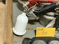 Lot 97 - spuitpistolen en bijhorende apparatuur - asturo - 6 stuks - afbeelding 2 van  5