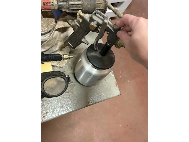 Lot 97 - spuitpistolen en bijhorende apparatuur - asturo - 6 stuks - afbeelding 3 van  5