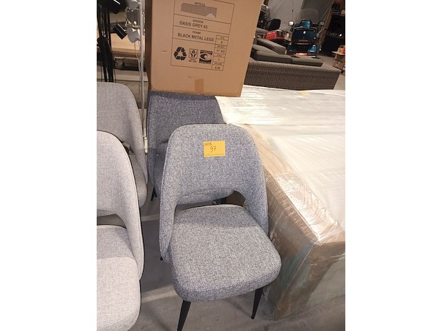 Lot 97 - stoel oasis. 6 stuks - afbeelding 1 van  4
