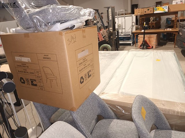 Lot 97 - stoel oasis. 6 stuks - afbeelding 2 van  4