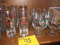 Lot 98 - bierglazen. 29 stuks - afbeelding 3 van  3