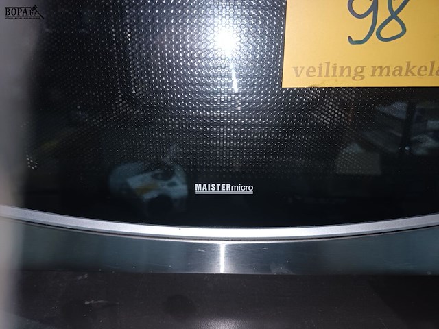 Lot 98 - microgolfoven maistermicro - afbeelding 2 van  3