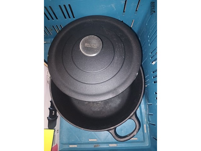 Lot 98 - ovenpotten en potjes. 6 stuks - afbeelding 2 van  4