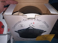 Lot 98 - ovenpotten en potjes. 6 stuks - afbeelding 3 van  4