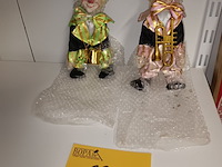 Lot 99 - clown popjes. 2 stuks - afbeelding 1 van  3