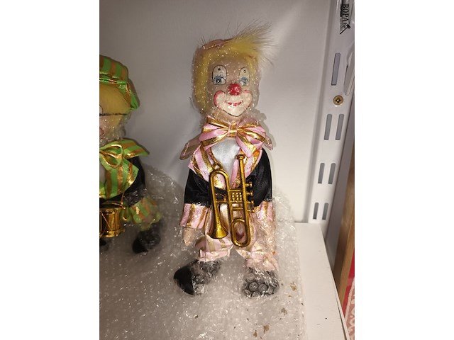 Lot 99 - clown popjes. 2 stuks - afbeelding 3 van  3