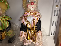 Lot 99 - clown popjes. 2 stuks - afbeelding 3 van  3