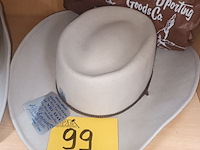 Lot 99 - cowboy hoed. 3 stuks - afbeelding 4 van  5