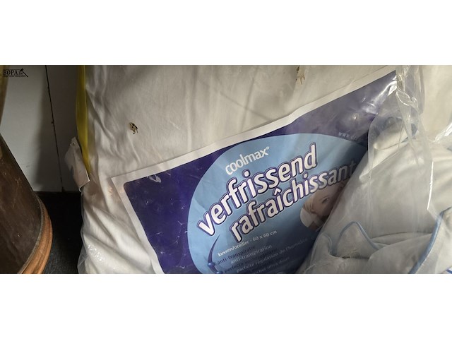 Lot 99 - hoofdkussens 2 stuks - afbeelding 2 van  3