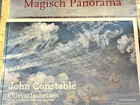 Lot 99 - johan constable olieverfschetsen en magische panorama 2 boek - afbeelding 1 van  8