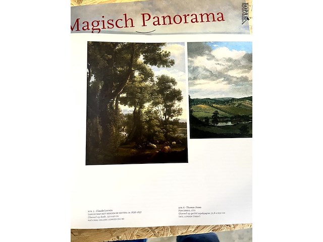 Lot 99 - johan constable olieverfschetsen en magische panorama 2 boek - afbeelding 3 van  8