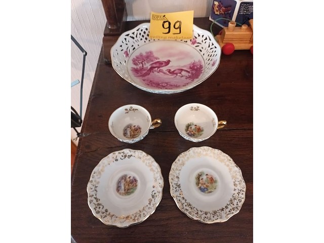 Lot 99 - servies bavaria. 5 stuks - afbeelding 1 van  6