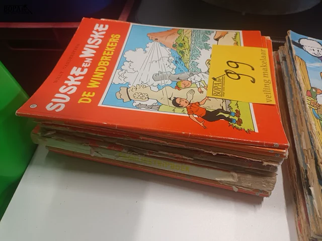 Lot 99 - strips suske en wiske. 16 stuks - afbeelding 2 van  5