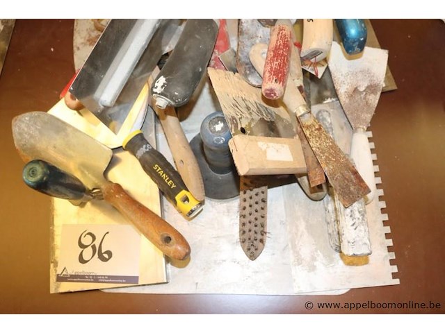 Lot aannemers gereedschap - afbeelding 3 van  3