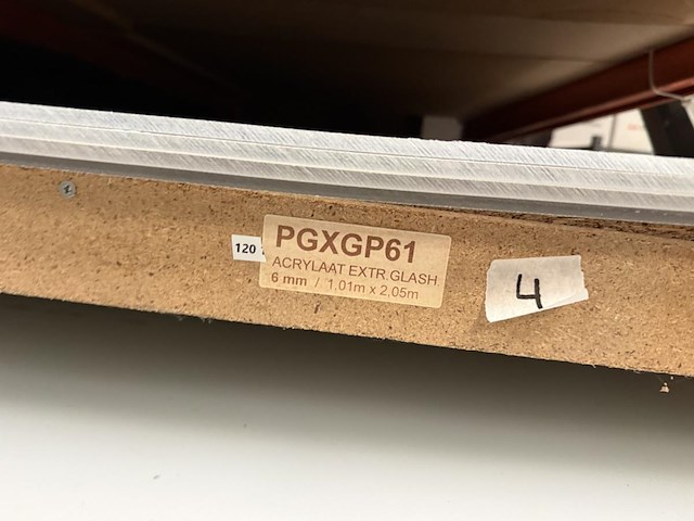 Lot acrylaat platen - afbeelding 5 van  9