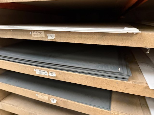 Lot acrylaat platen - afbeelding 6 van  9