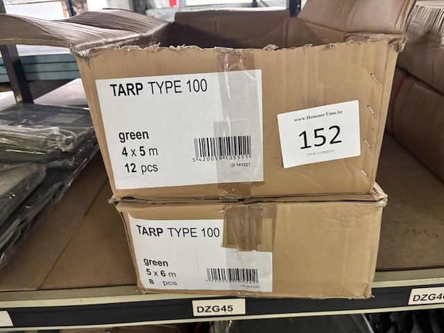 Lot afdekzeilen multi tarp - afbeelding 1 van  3