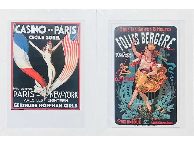 Lot affiches - afbeelding 1 van  10