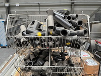 Lot afvoer pvc koppelstukken + lasapparaat - afbeelding 2 van  5
