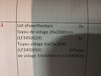 Lot afvoerflexibels (10x) - afbeelding 3 van  3