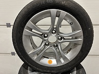 Lot alu-velgen + banden (4st) - afbeelding 2 van  5