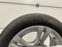 Lot alu-velgen + banden (4st) - afbeelding 3 van  5